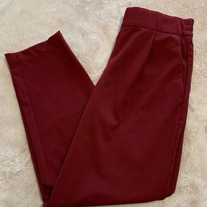 GAP high rise pleated pant size xs